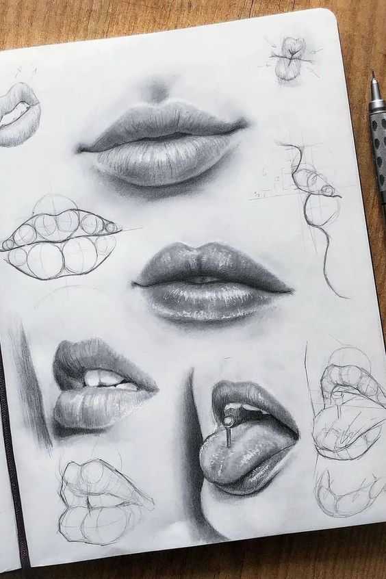 Mouth Drawing Reference 18