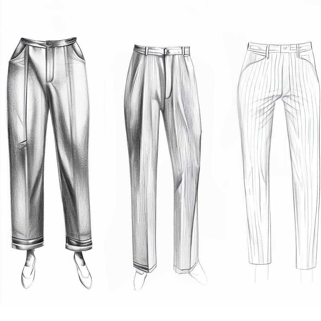 Pants Drawing References: From Trousers to Joggers - Art Reference Point