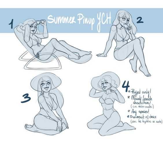 Pin Up Pose Reference 9