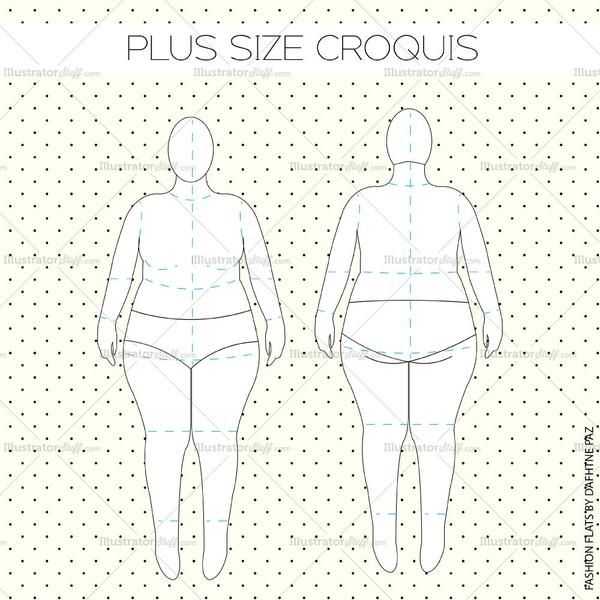 Plus Size Drawing Reference 9