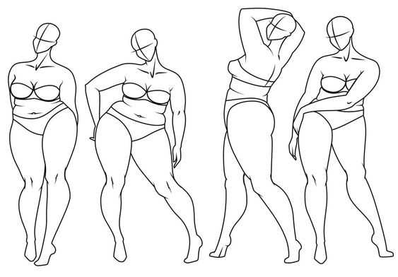 Plus Size Pose Reference 14