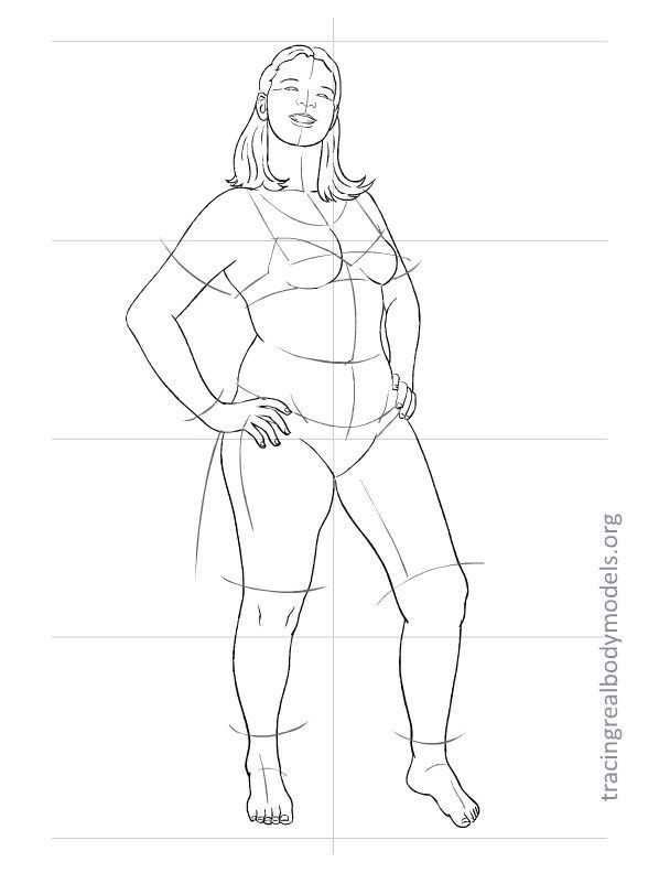 Plus Size Pose Reference 2