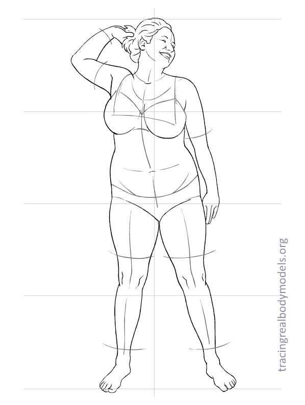 Plus Size Pose Reference 3
