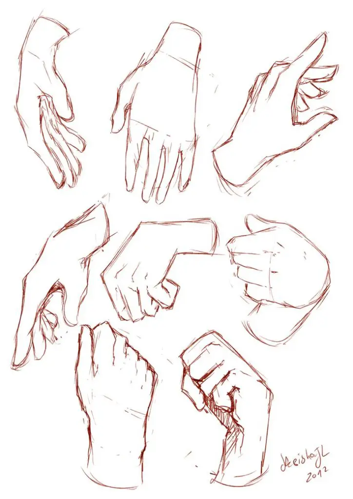 Relaxed Hand Reference 5 724x1024