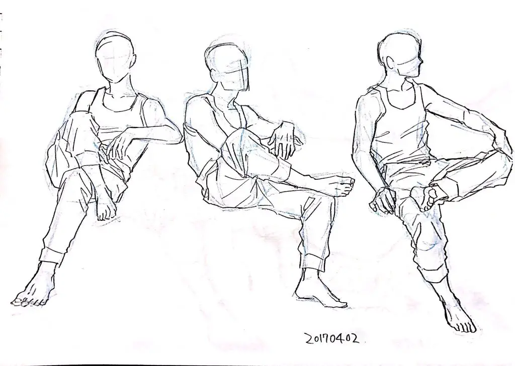 Relaxed Sitting Pose Reference 3 1024x729