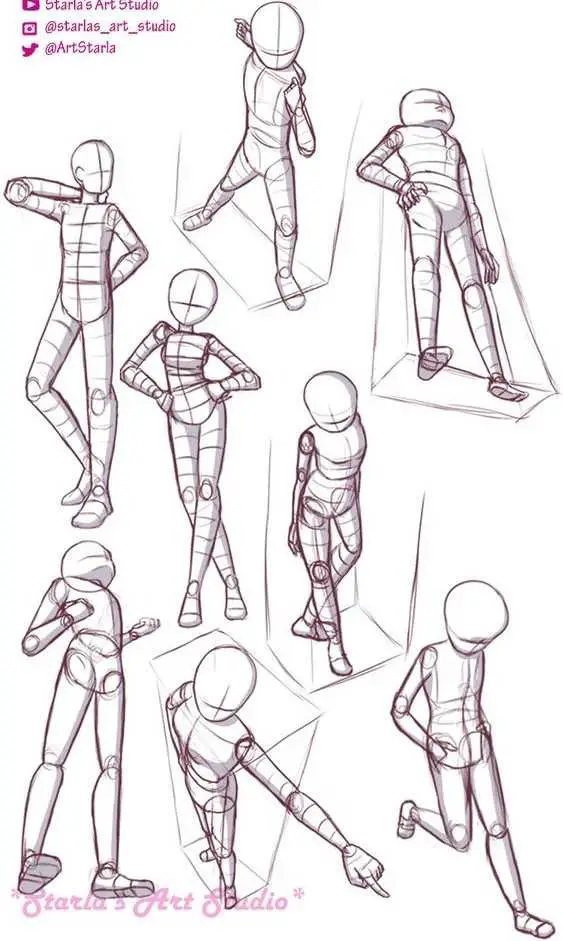 Relaxed Standing Pose Reference 4