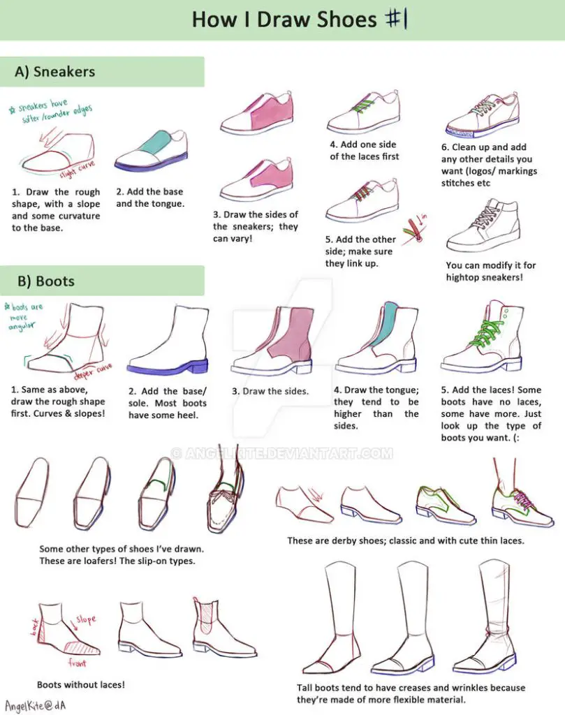 Shoe Drawing Reference 3 809x1024