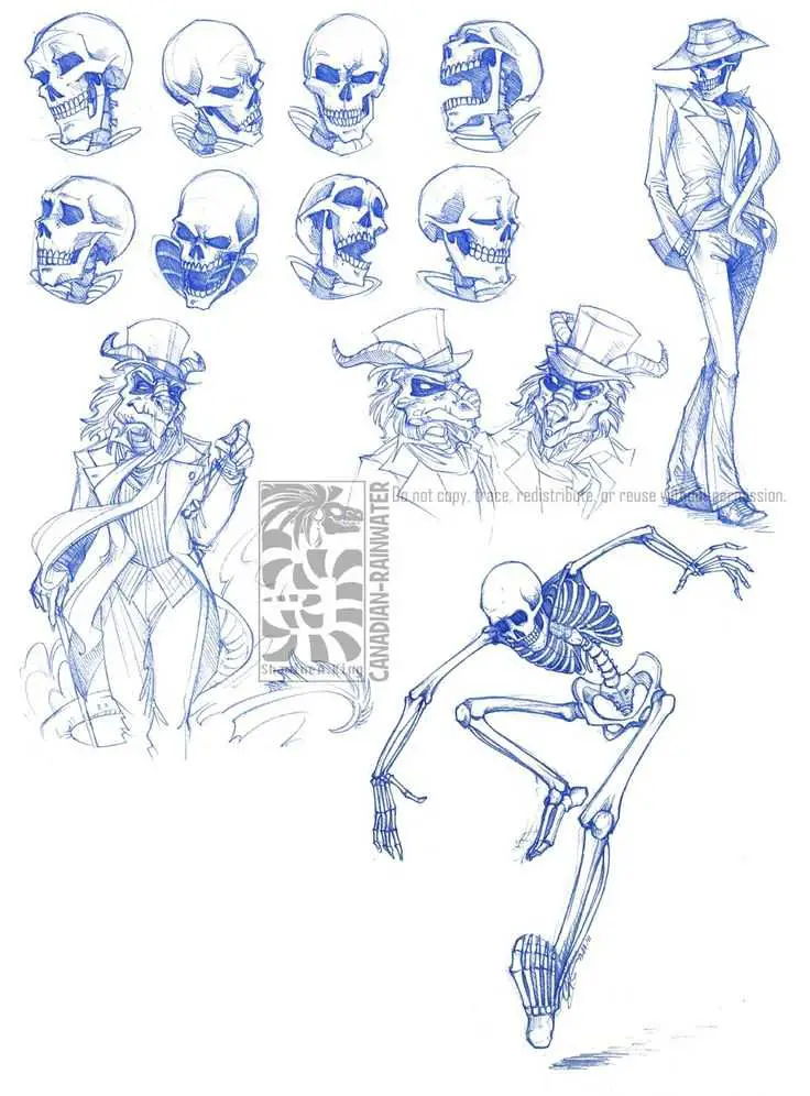 Skeleton Pose Reference 14