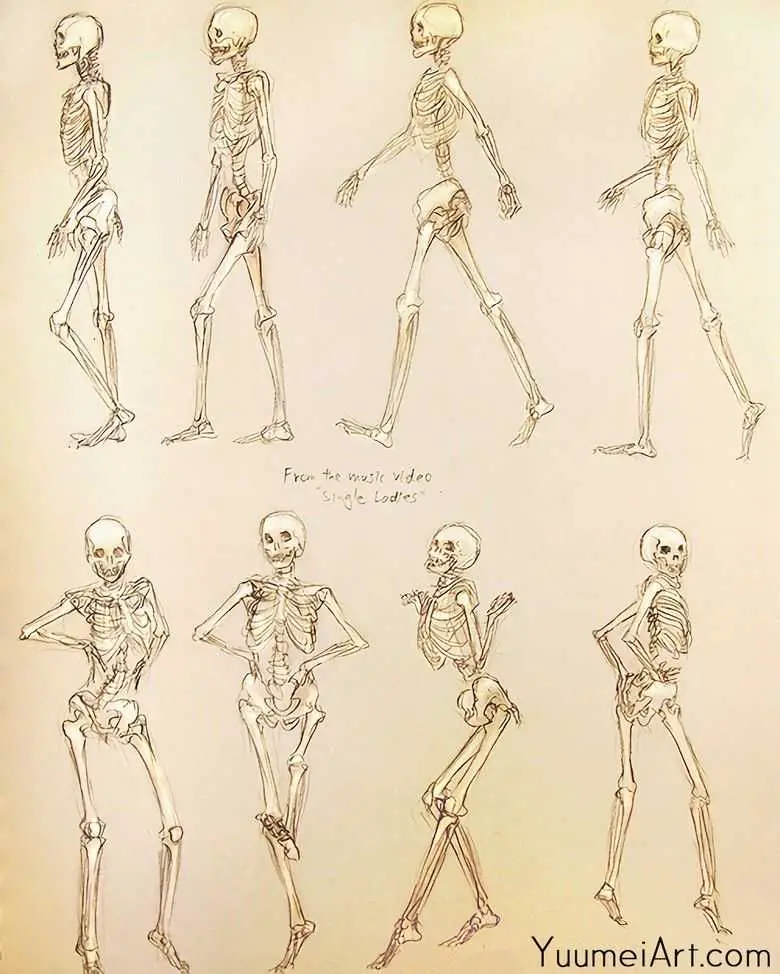Skeleton Pose Reference 2
