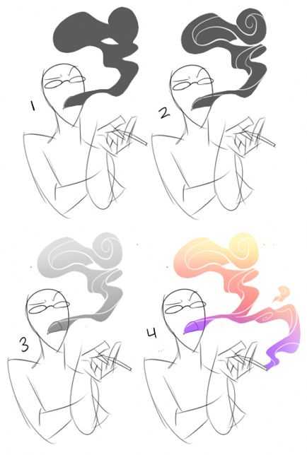 Smoke Drawing Reference 6