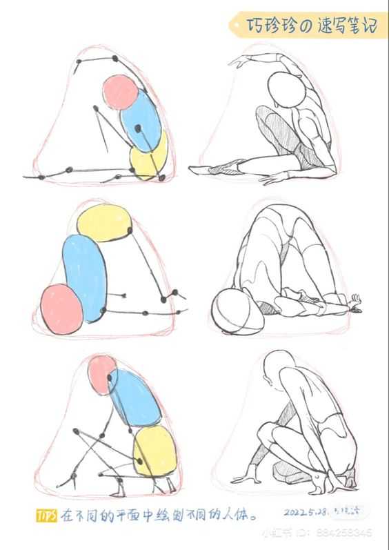 Squatting Pose Reference 7