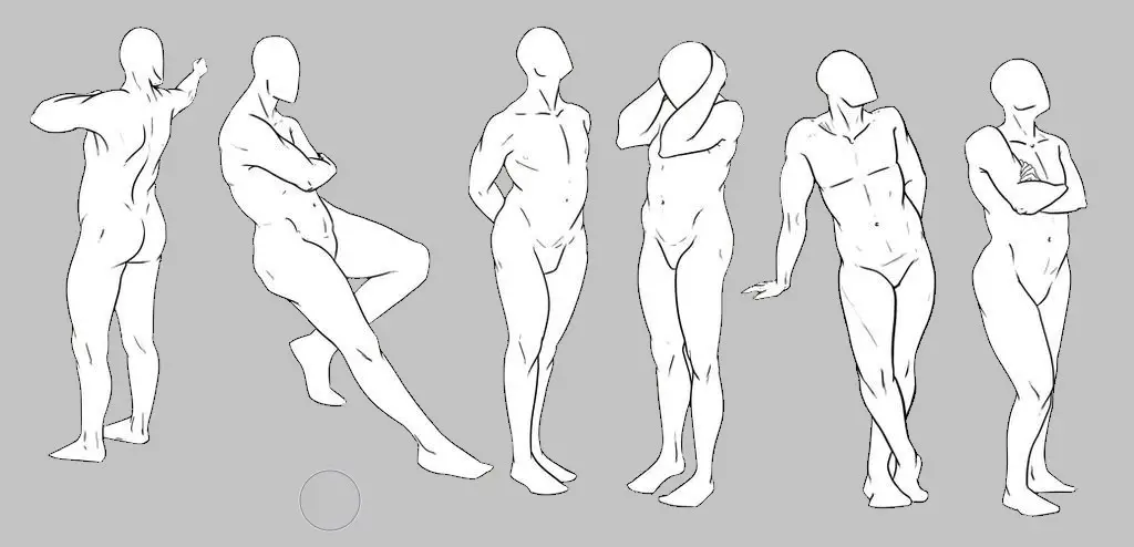 Standing Pose Reference Standing Pose Drawing Reference Standing Pose Art Reference Standing Drawing Reference 11 1