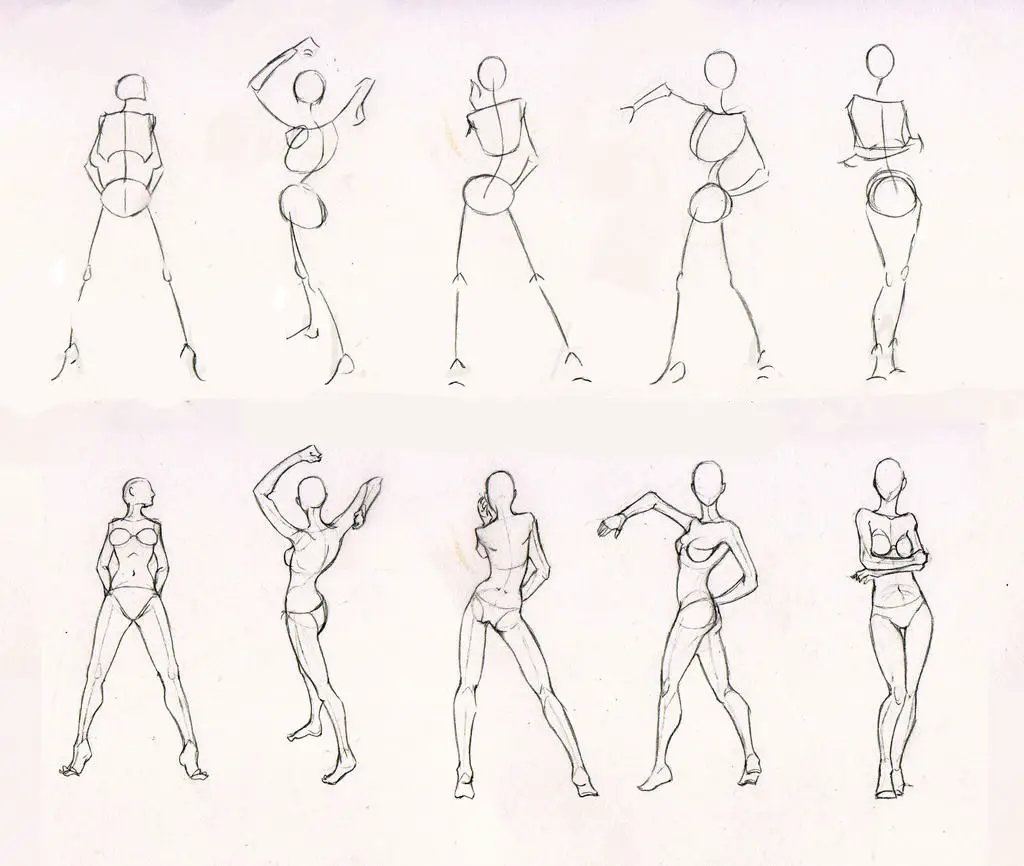 Standing Pose Reference Standing Pose Drawing Reference Standing Pose Art Reference Standing Drawing Reference 17 1