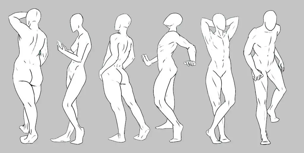 Standing Pose Reference Standing Pose Drawing Reference Standing Pose Art Reference Standing Drawing Reference 8 1