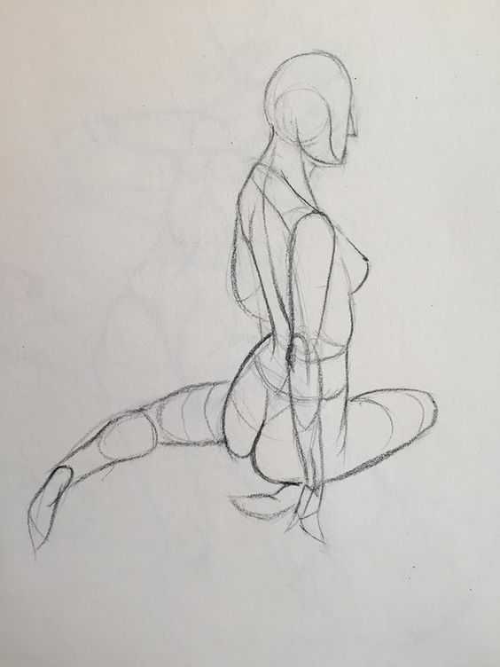 Stretching Drawing Reference 4