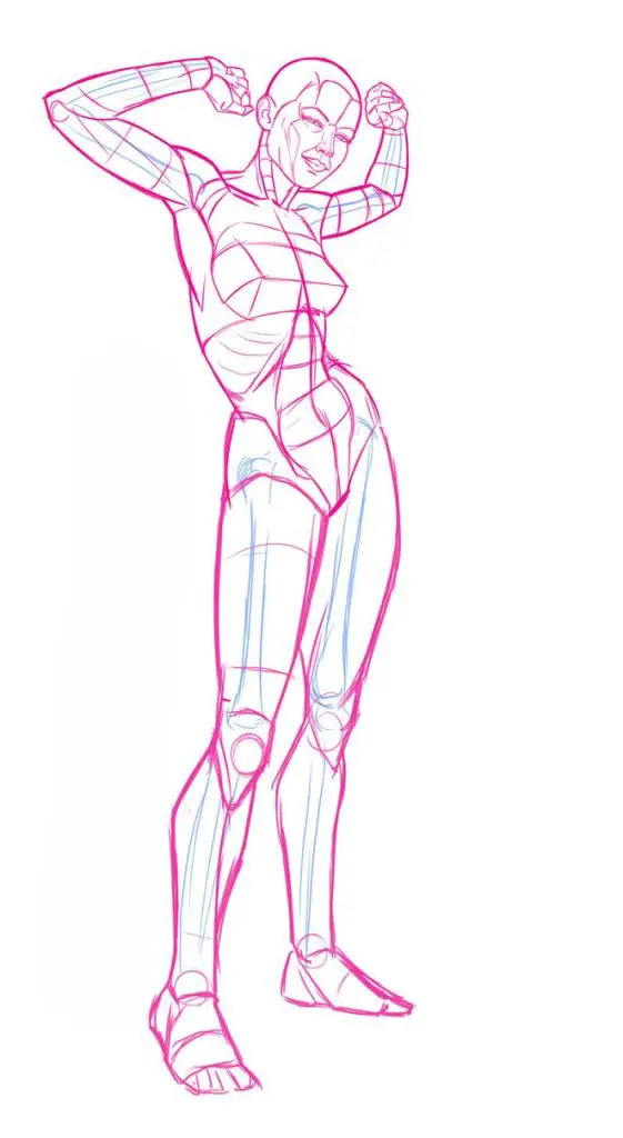 Stretching Pose Reference 1 561x1024