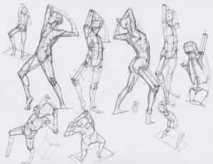 Read more about the article Stretching Pose Reference: Drawing & Sketch Collection for Artists