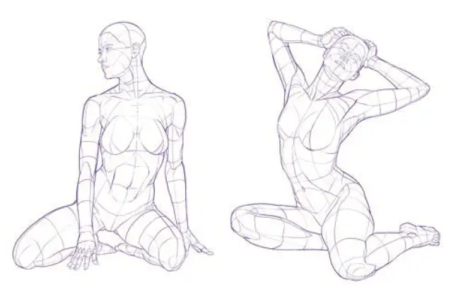Stretching Pose Reference 4