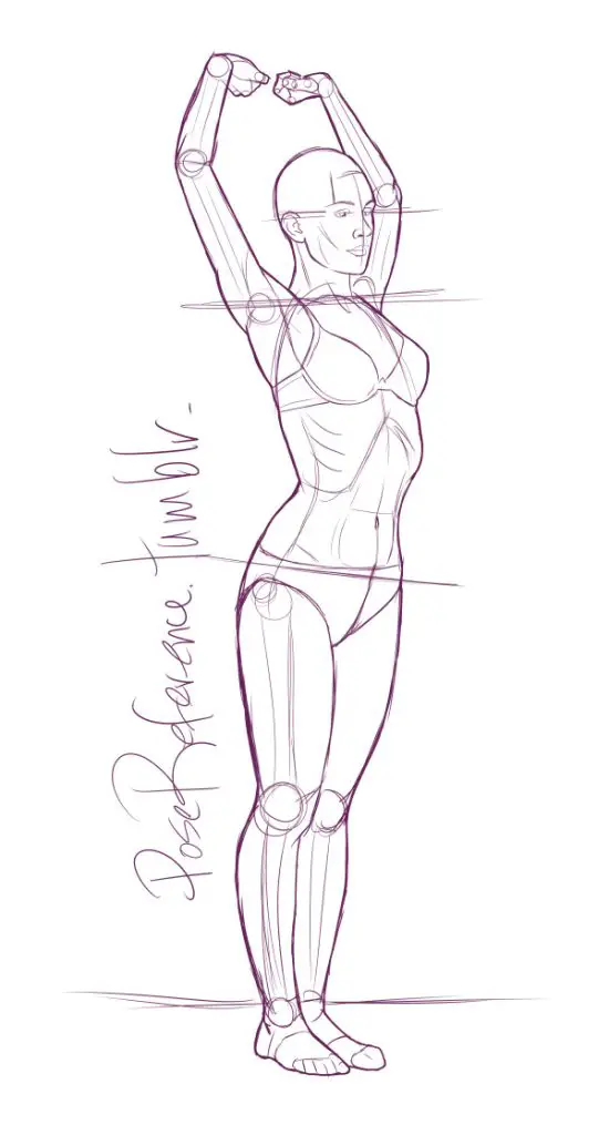 Stretching Pose Reference 5