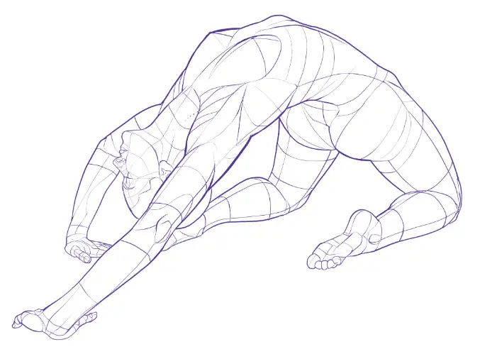 Stretching Pose Reference 8