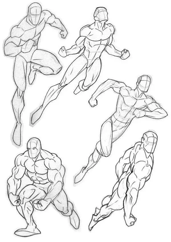 Superhero Drawing Reference 7