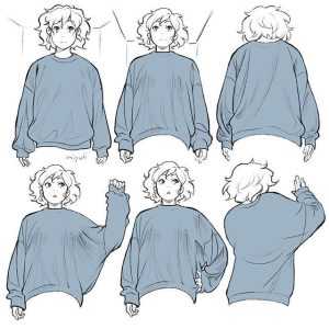 Featured image for sweater drawing reference