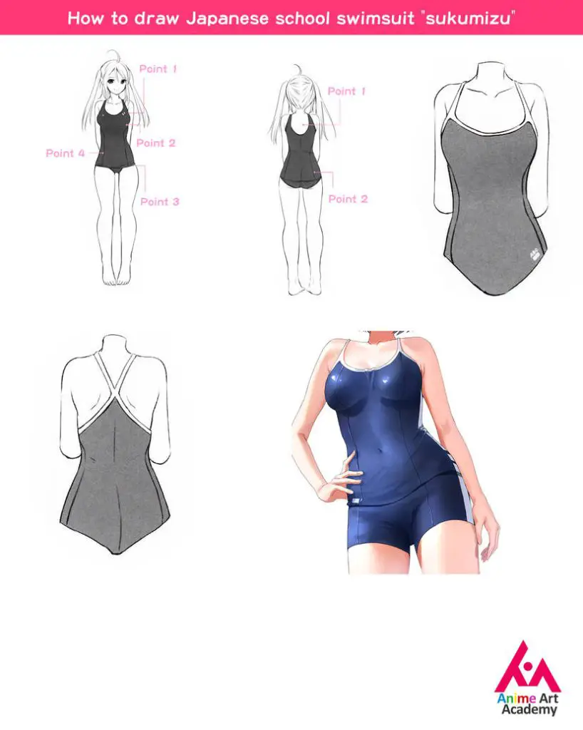 Swimsuit Drawing Reference 7 818x1024