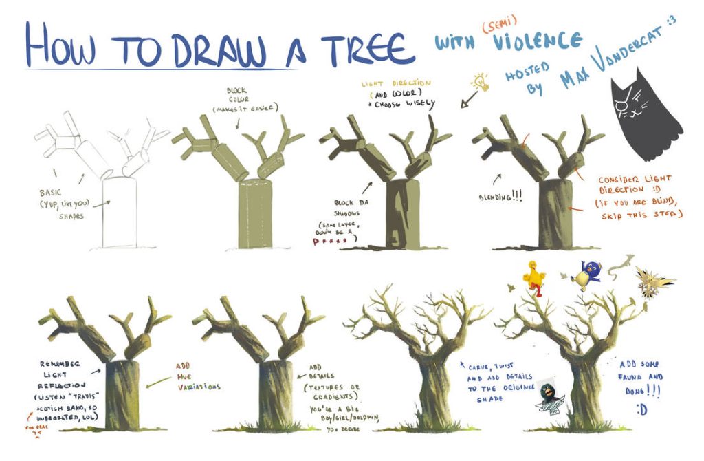 Tree Drawing Reference 1 1024x670