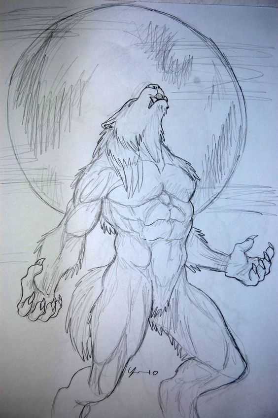 Werewolf Art Reference 6
