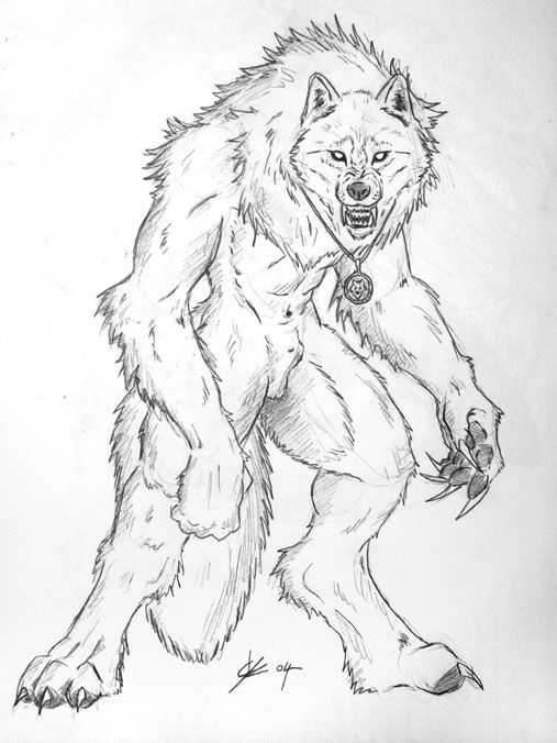 Werewolf Art Reference 9