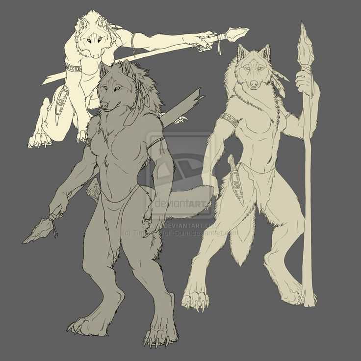 Werewolf Pose Reference 1