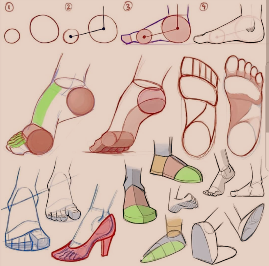 Anime Feet Reference 6 1024x1012