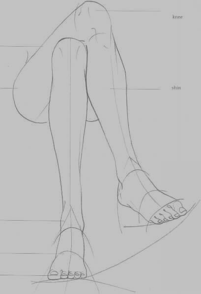 Anime Legs Reference 12