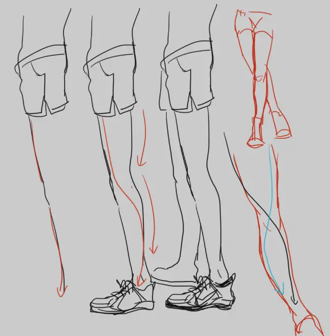 Anime Legs Reference 19
