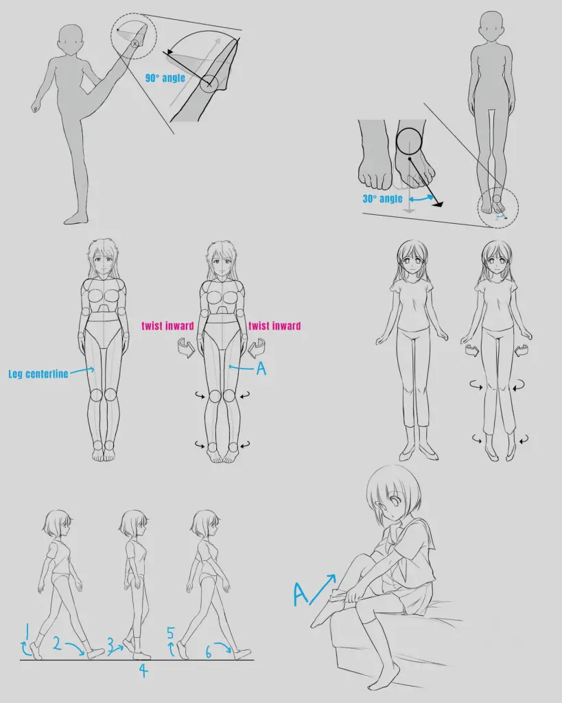Anime Legs Reference 6 819x1024