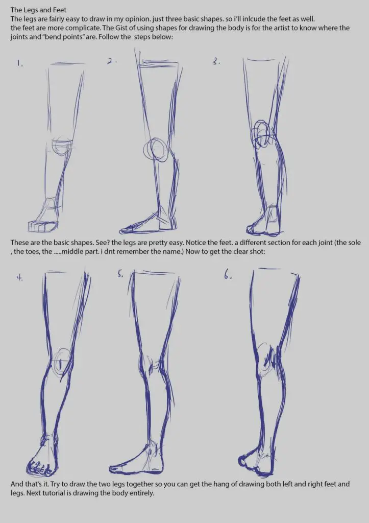 Anime Legs Reference 9 723x1024