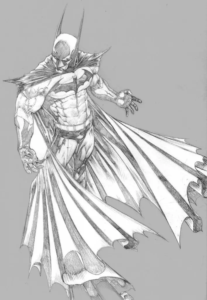 Batman Drawing 13 708x1024