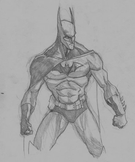 Batman Drawing 14