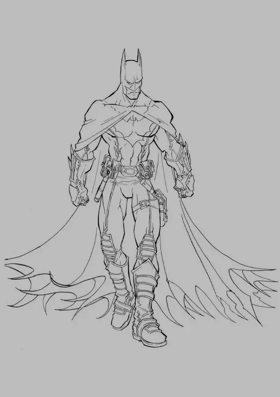 Batman Pose Reference 7