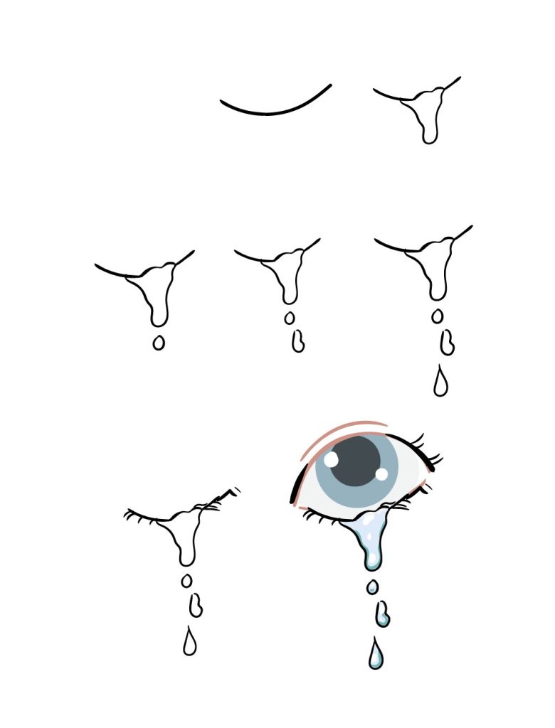 Crying Drawing Reference 7 780x1024