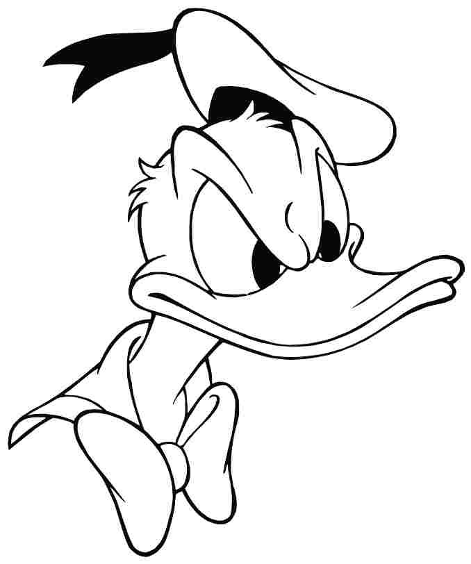 Donald Duck Drawing Angry 17