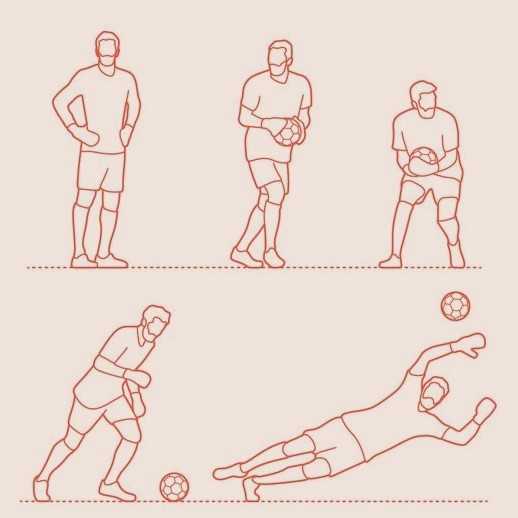 Football Player Drawing 8