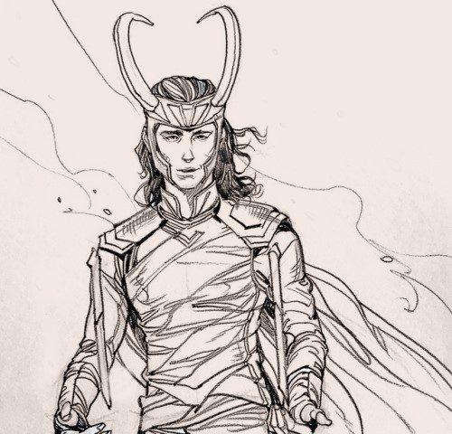 Loki Drawing 17