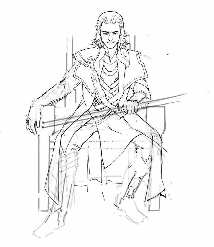 Loki Drawing 19