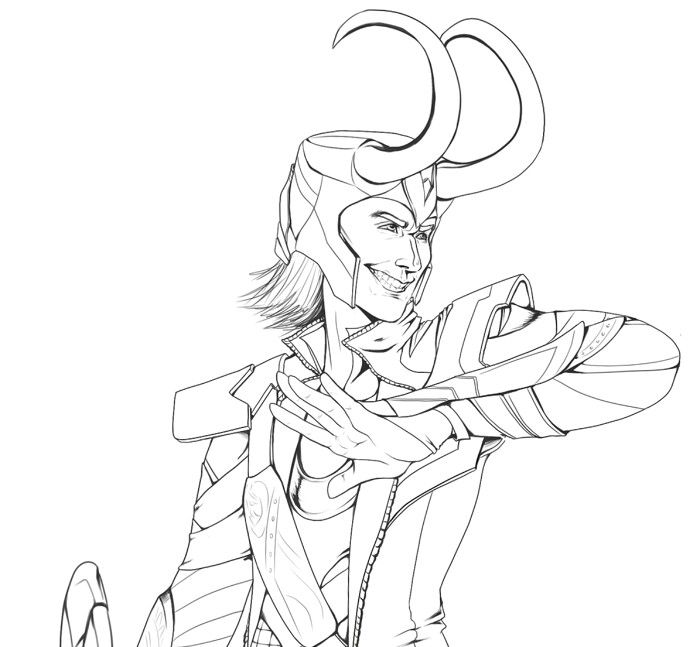 Loki Drawing 6