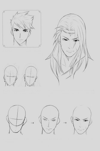 Male Anime Face Reference 7