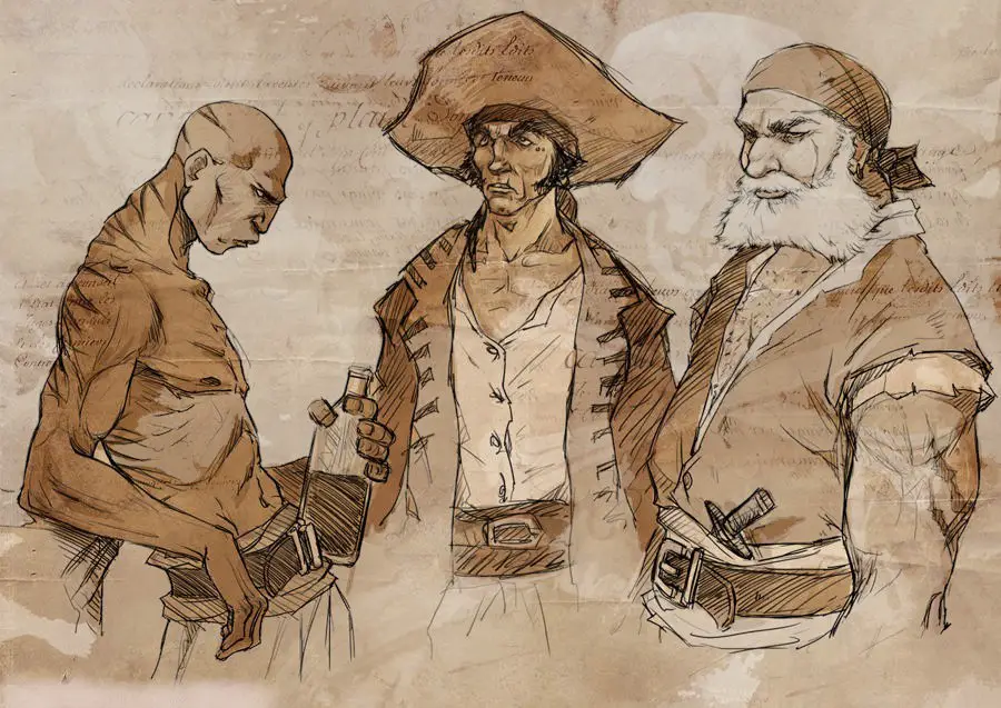 Pirate Drawing 6