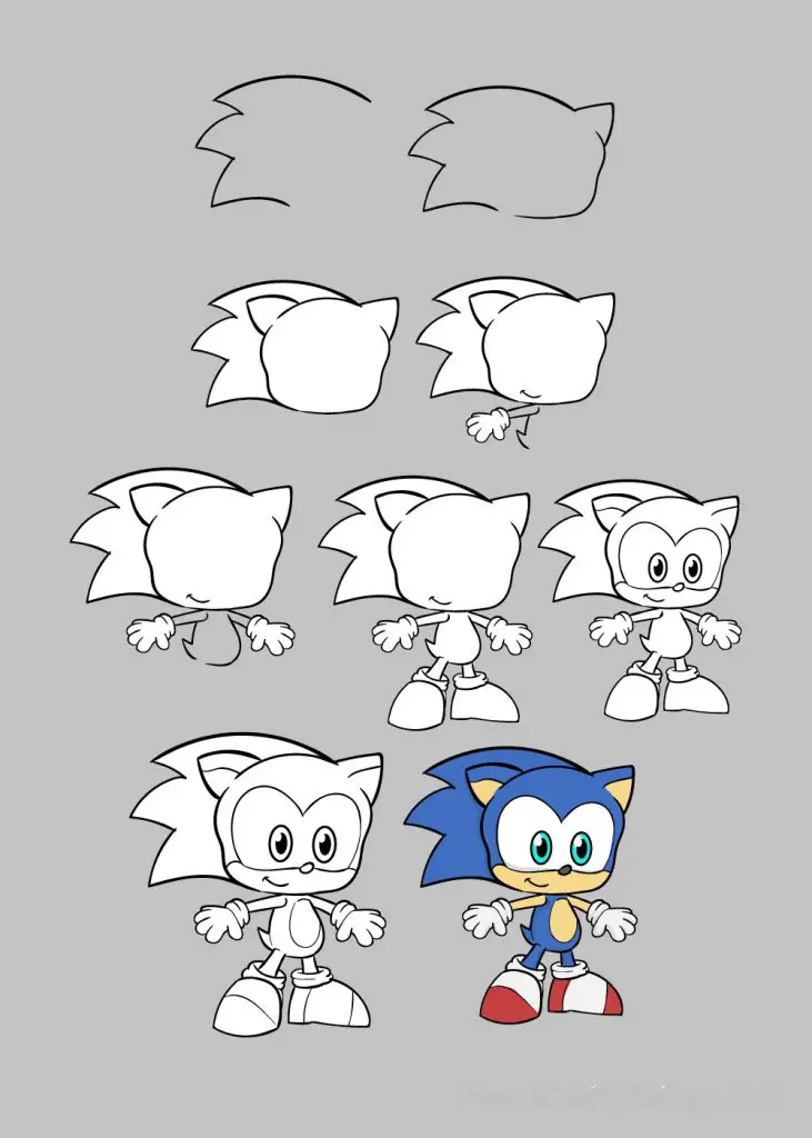 Sonic Drawing 19 731x1024