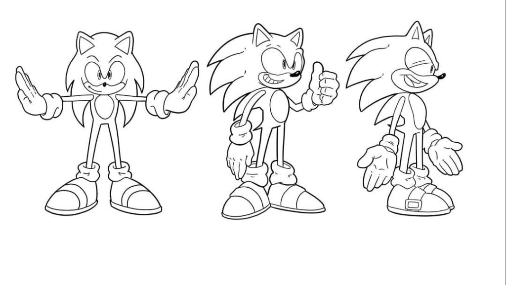Sonic Drawing Reference 2
