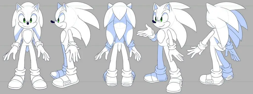 Sonic Drawing Reference 3
